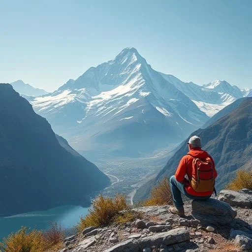 Glacial cave interior with blue ice and subtle light